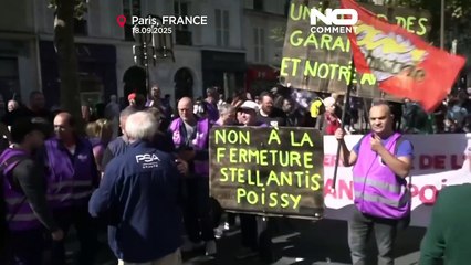 Protests erupt in Nantes over Macron’s public service cuts