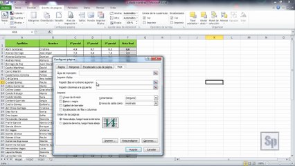 Excel - Repetir títulos de tablas en todas las hojas de impresión. Tutorial en español HD