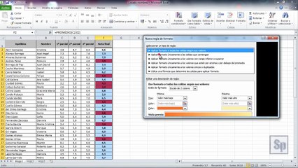 Excel - Cómo cambiar el color de las celdas automáticamente. Formato condicional. En español HD