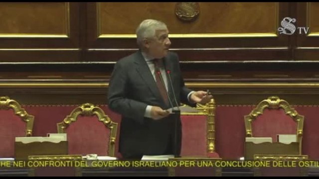 Tajani: inutile ora riconoscere Stato Palestinese, lo dice Caracciolo