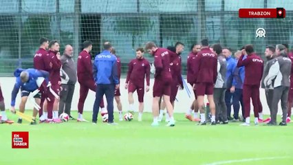 Trabzonspor, Gaziantep FK maçının hazırlıklarını sürdürdü