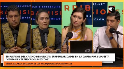 Empleados del Casino denuncian irregularidades en la causa de supuesta venta de certificados médicos