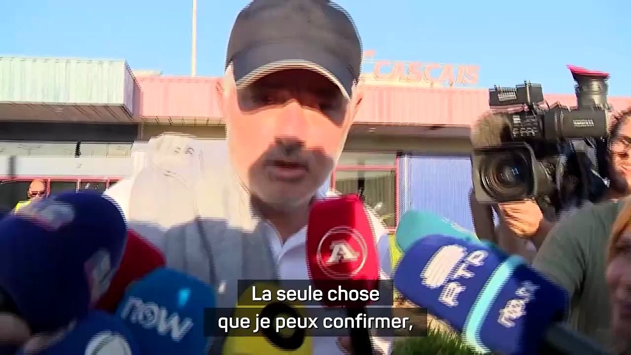 José Mourinho est arrivé à Lisbonne !