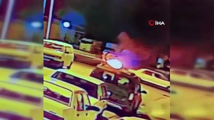 Devrilerek alev alan UTV’nin sürücüsü yaşamını yitirdi! O anlar kamerada