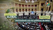 Congreso argentino rechaza vetos de Milei