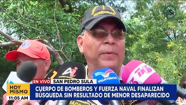 Cuerpo de Bomberos y Fuerza Naval finaliza búsqueda de menor desaparecido en SPS