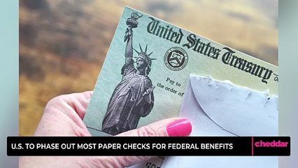 U.S. to Phase Out Most Paper Checks for Federal Benefits