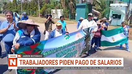 Bloqueo ruta a cotoca