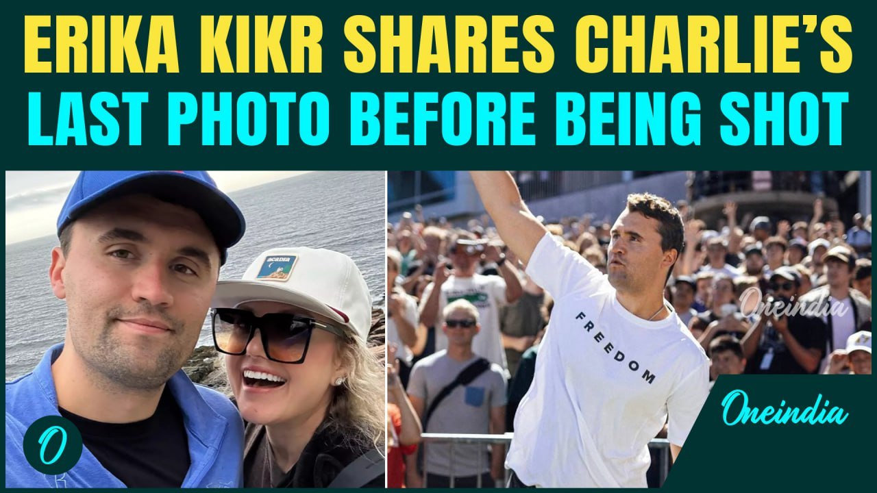 Erika Kirk Posts LAST PHOTO of Charlie Kirk; Heartbreaking Tribute a Week After the Brutal Killing