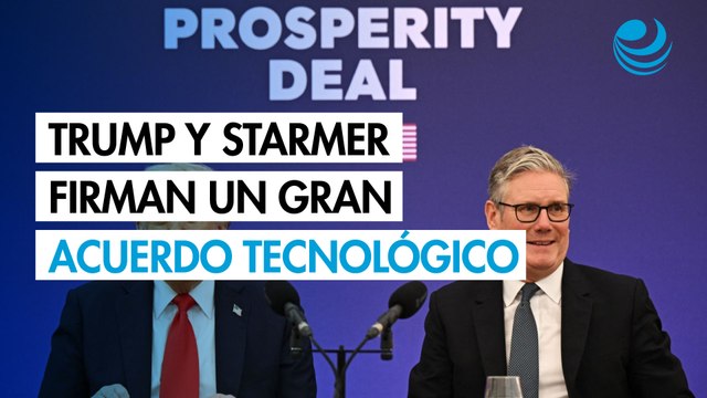 Trump y Starmer firman un gran acuerdo tecnológico entre EU y Reino Unido