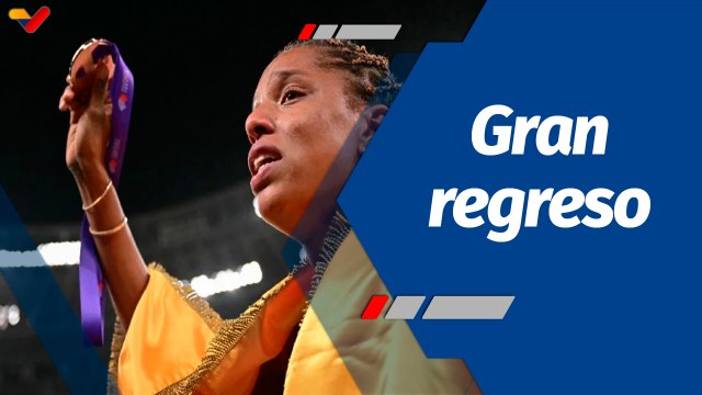 Deportes VTV | La deportista venezolana Yulimar Rojas se colgó el bronce en el Mundial de Atletismo