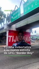 “Border Boy” dejando huella más allá del octágono 🇲🇽🇺🇸🎨