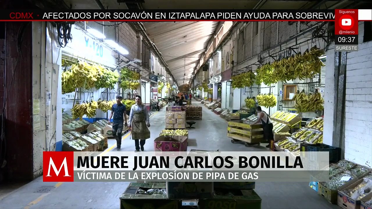 Juan Carlos Bonilla, una de las víctimas mortales de la explosión en Iztapalapa