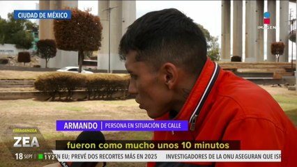 Armando y su perrito Zeus perdieron a sus amigos tras la explosión en Iztapalapa