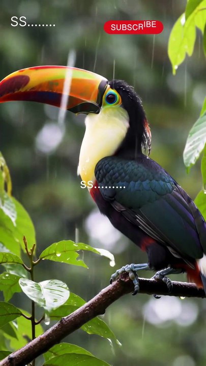 Toco Toucan: Playful, Colorful Jungle Moment