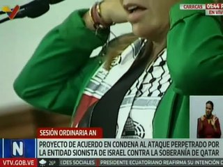 Diputada Nancy Ascencio presenta Proyecto de Acuerdo contra el ataque de Israel a Qatar