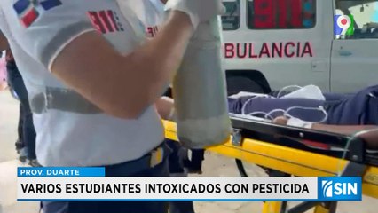 Estudiantes intoxicados con pesticida | Primera Emisión SIN