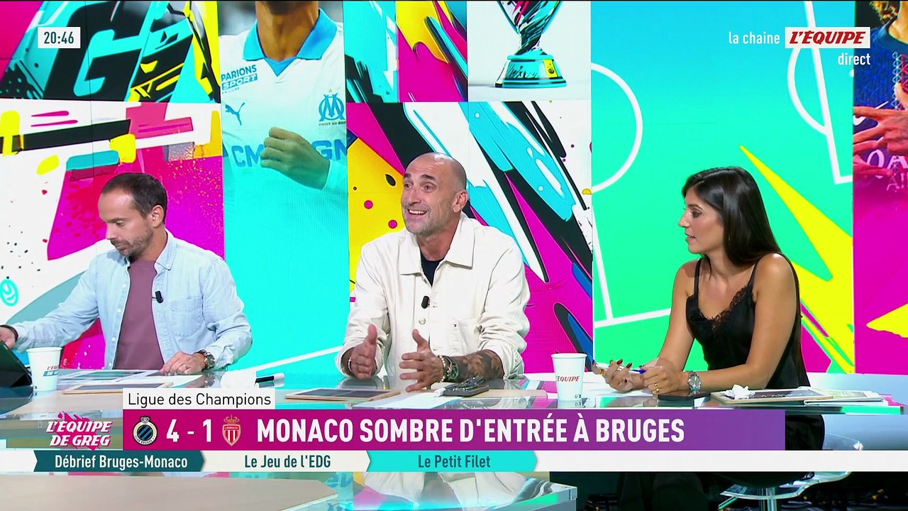 Monaco coule à Bruges - Foot - Ligue des champions