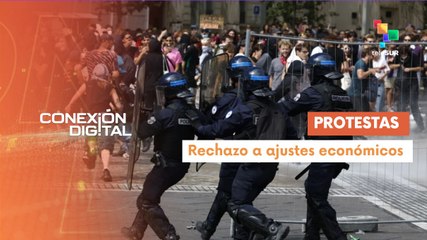 Conexión Digital 18-09 Protestas contra recortes presupuestarios en Francia