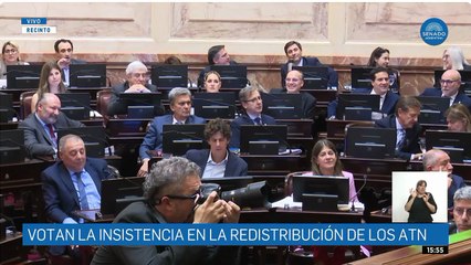 El Senado rechazó el veto de Milei a la ley que reparte automáticamente los ATN