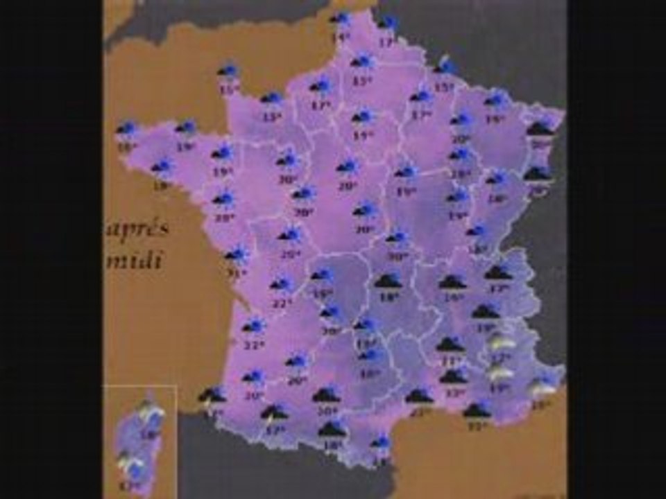 La meteo du 20 mai