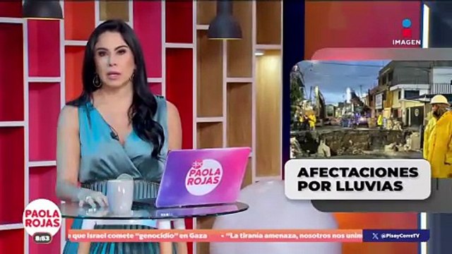 Lluvias provocan graves afectaciones en Jalisco y BCS | DPC con Paola Rojas