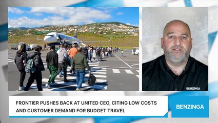 Frontier Pushes Back At United CEO, Citing Low Costs And Customer Demand For Budget Travel
