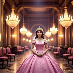 Beautiful princess came to his kingdom