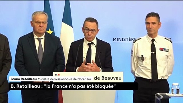 #18septembre - Bruno Retailleau : Nous avons permis de garantir la liberté de manifester