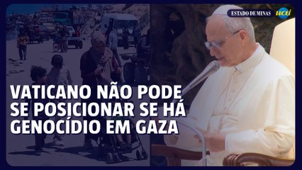 Leão XIV: Vaticano não pode se posicionar se há genocídio em Gaza