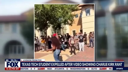Texas Tech student expelled after video showing Charlie Kirk rant | LiveNOW from FOX