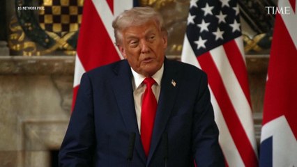 Trump Says Charlie Kirk Could Have Been a Future President and Cheers Kimmel Suspension During U.K. Visit