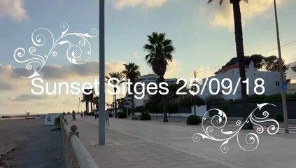 Sunset Sitges 25/09/19 -1