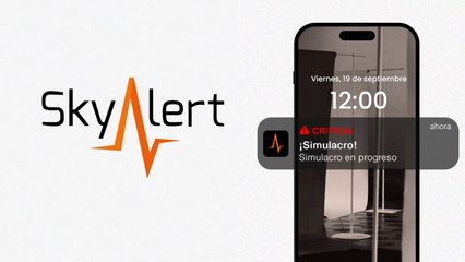 Simulacro Nacional 2025: SkyAlert lanza alarma para el 19 de septiembre