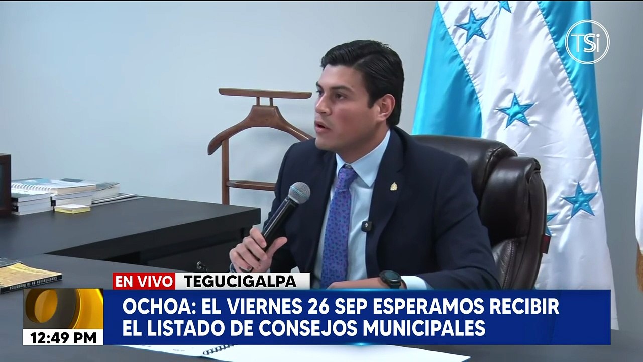 Consejero del CNE, Marlon Ochoa, informa sobre los avances en el cronograma electoral