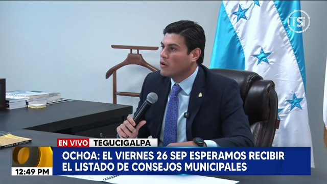 Consejero del CNE, Marlon Ochoa, informa sobre los avances en el cronograma electoral