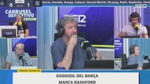 La narración más loca al golazo inolvidable de rashford