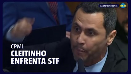 "STF não deixou prender", dispara Cleitinho na CPMI do INSS