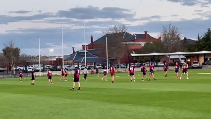 Sandhurst 2025 BFNL grand final week training.