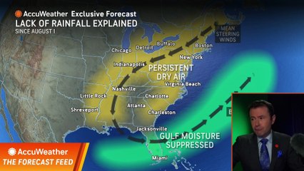 When will the Northeast get some much-needed rain?