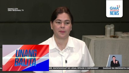 VP Duterte kay PBBM – Hindi dapat hinahayaang mag-resign o umalis ng bansa ang mga congressman na nadadawit sa anomalya | Unang Balita