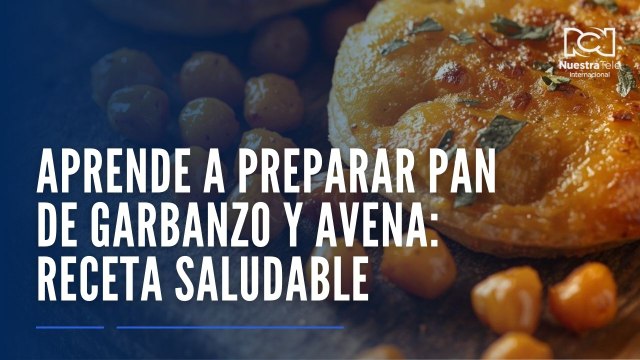 Aprende a preparar pan de garbanzo y avena: la receta saludable y crocante perfecta para desayunos, meriendas o cenas