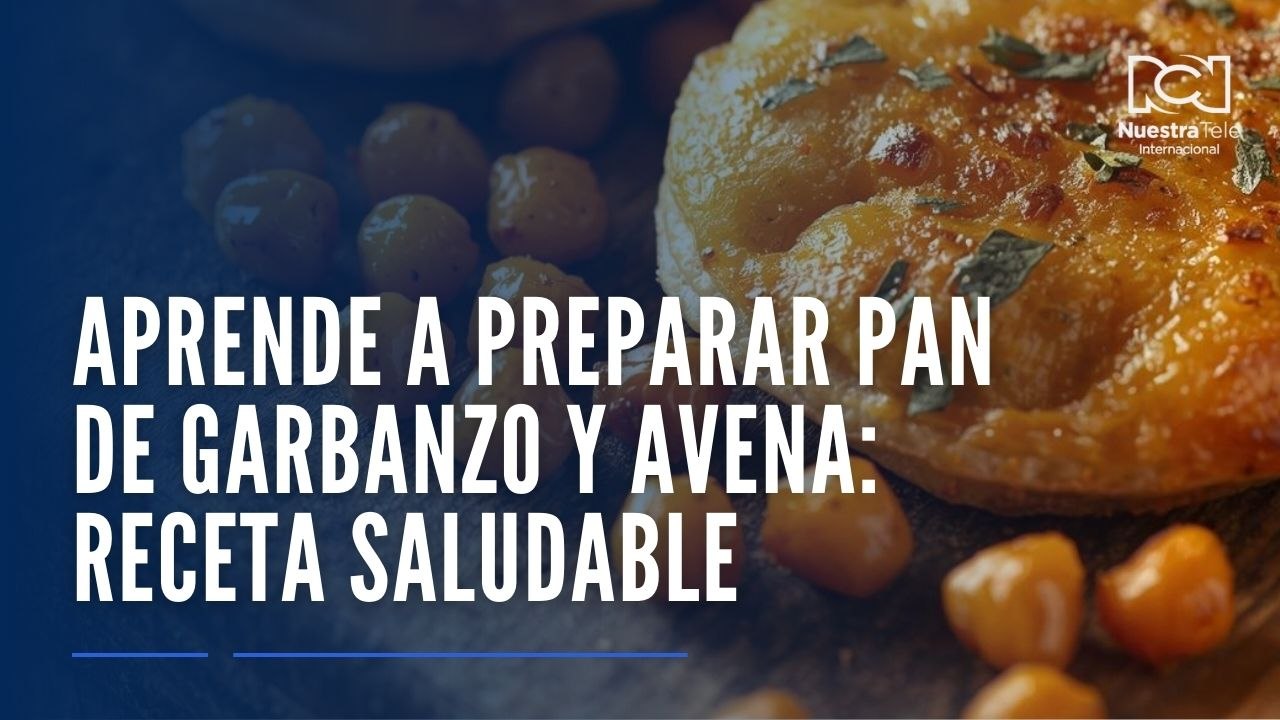 Aprende a preparar pan de garbanzo y avena: la receta saludable y crocante perfecta para desayunos, meriendas o cenas