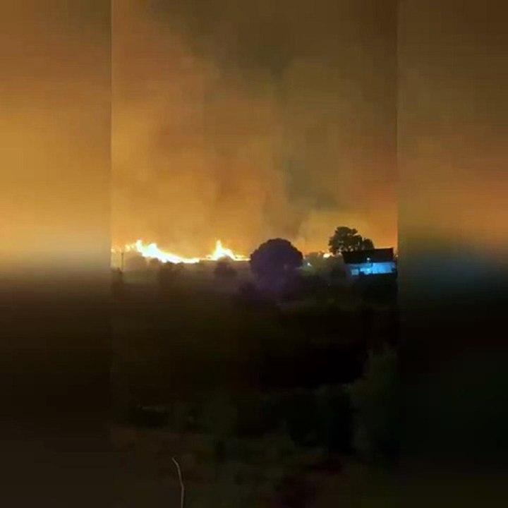 Alanya yanıyor