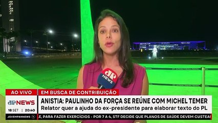 Texto da Anistia: Paulinho da Força busca contribuição de Michel Temer para elaborar proposta