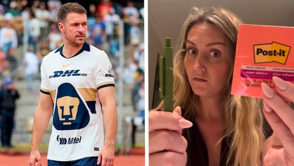 Esposa de Aaron Ramsey se viraliza con peculiar forma en la que su familia aprende español