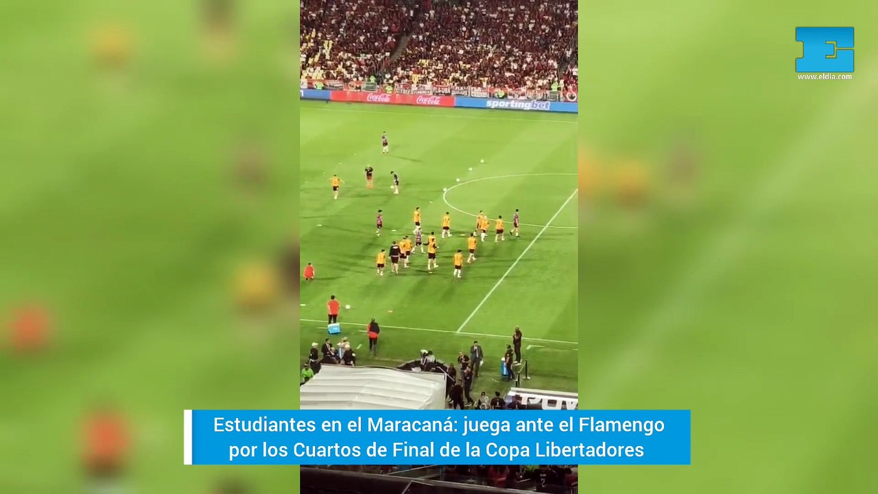 Estudiantes visita a Flamengo en Brasil | Así se vive en el Maracaná