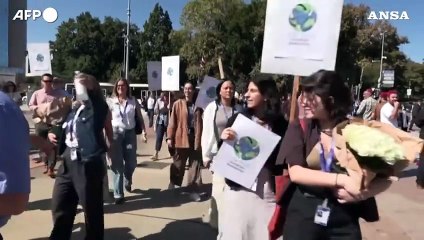 A Ginevra 370 Rose bianche per i caduti dell'Onu a Gaza