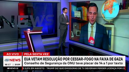 EUA vetam resolução por cessar-fogo em Gaza pela sexta vez