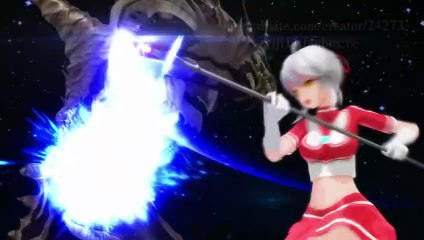 Ultragirl Jack vs Monster X/Grand King Ghidorah